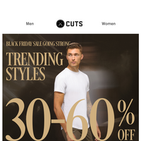 Cuts Clothing email thumbnail