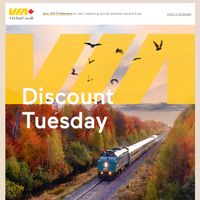 VIA Rail email thumbnail