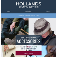 Hollands Country Clothing email thumbnail