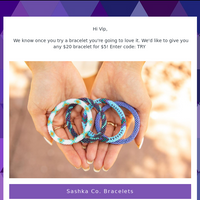 Sashka Co. Bracelets email thumbnail