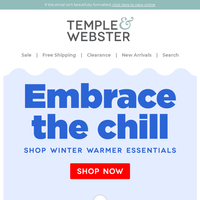 Temple & Webster email thumbnail