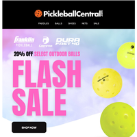 PickleballCentral email thumbnail