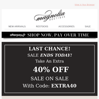 Magnolia Boutique email thumbnail