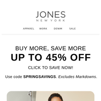 Jones New York email thumbnail