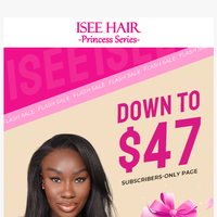 Isee Hair email thumbnail