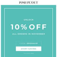 Posh Peanut email thumbnail