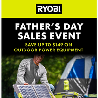 RYOBI Tools email thumbnail