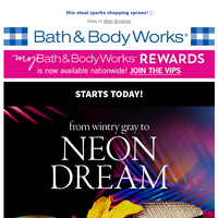 Bath and Body Works email thumbnail