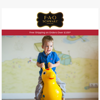 FAO Schwarz email thumbnail