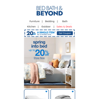 Bed Bath and Beyond email thumbnail