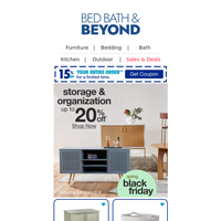 Bed Bath and Beyond email thumbnail