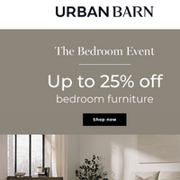 Urban Barn email thumbnail