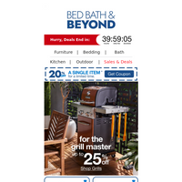 Bed Bath and Beyond email thumbnail