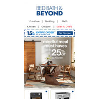 Bed Bath and Beyond email thumbnail