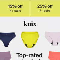 Knixwear Canada email thumbnail