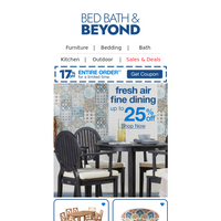 Bed Bath and Beyond email thumbnail