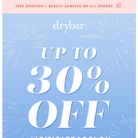 Drybar email thumbnail