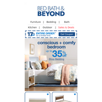 Bed Bath and Beyond email thumbnail