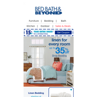 Bed Bath and Beyond email thumbnail