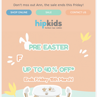 Hip Kids Australia email thumbnail