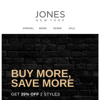 Jones New York email thumbnail