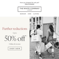 The White Company UK email thumbnail