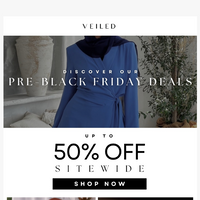 Veiled Collection email thumbnail