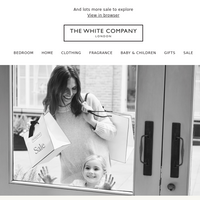 The White Company UK email thumbnail