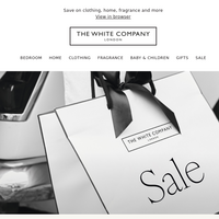 The White Company UK email thumbnail