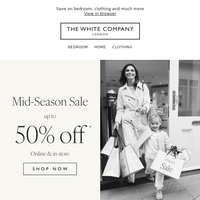 The White Company UK email thumbnail