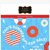 FAO Schwarz email thumbnail