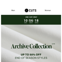 Cuts Clothing email thumbnail