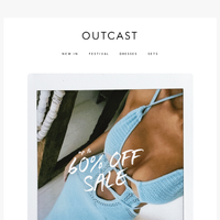 Outcast Clothing email thumbnail