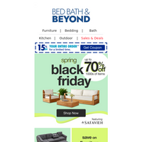 Bed Bath and Beyond email thumbnail