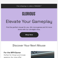 Glorious Gaming email thumbnail