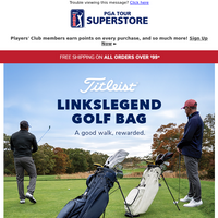 PGA TOUR Superstore email thumbnail