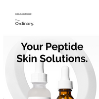 The Ordinary email thumbnail