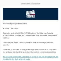 Steven Crowder email thumbnail