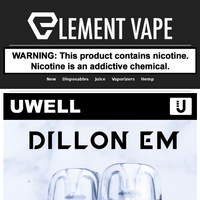 Element Vape email thumbnail