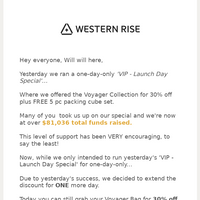 Western Rise email thumbnail