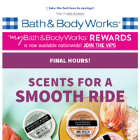 Bath and Body Works email thumbnail