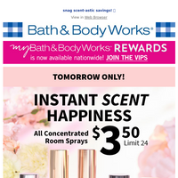 Bath and Body Works email thumbnail