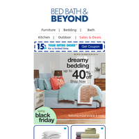 Bed Bath and Beyond email thumbnail