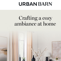 Urban Barn email thumbnail