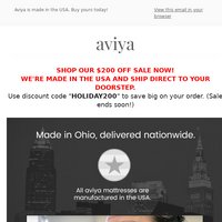 Aviya Mattress email thumbnail