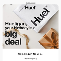 Huel UK email thumbnail