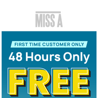 Shop Miss A email thumbnail