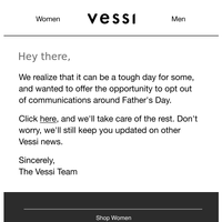 Vessi email thumbnail