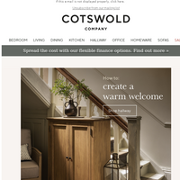 The Cotswold Company email thumbnail