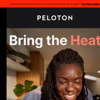 Peloton email thumbnail